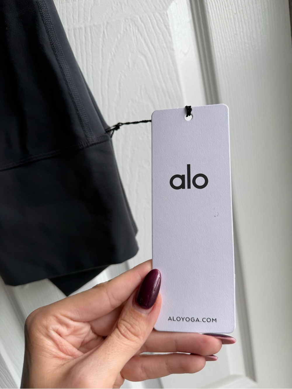 BNWT ALO Yoga Women’s High Waist Moto Leggings in Charcoal Grey Size S - Picture 2 of 7